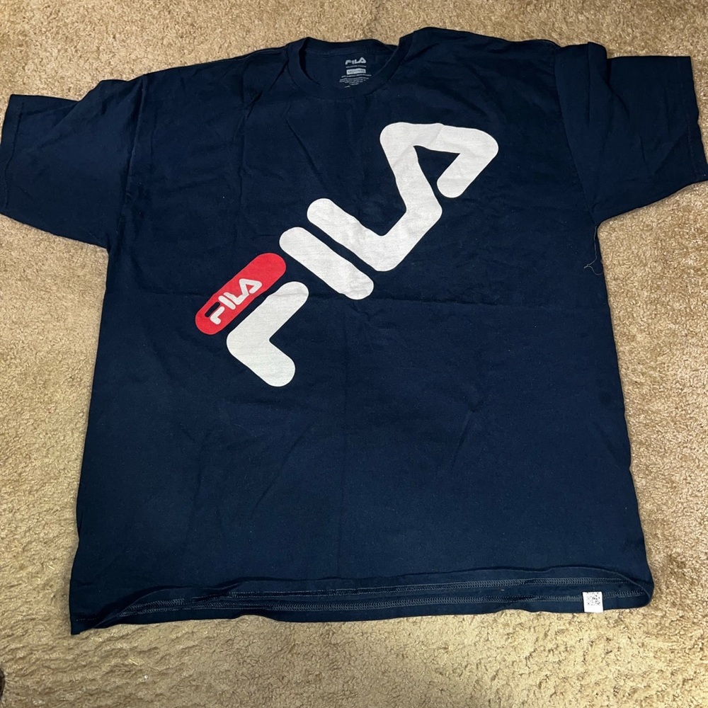 Blue Fila Tee - Picture 3 of 5